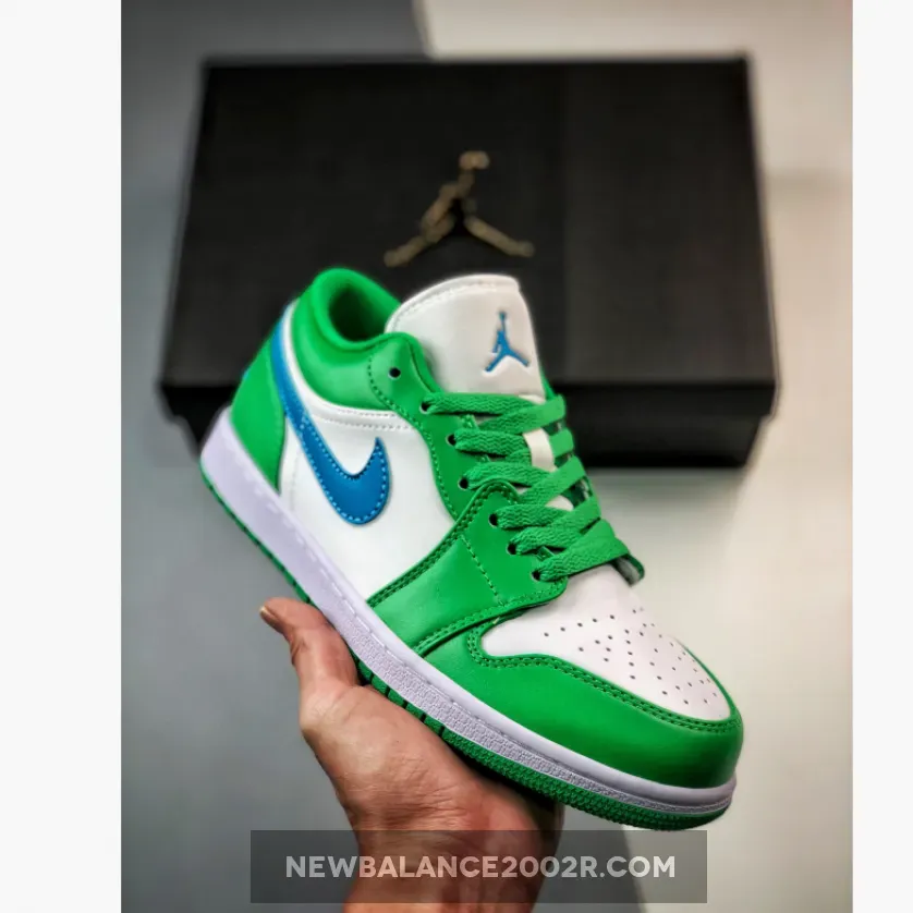 Air Jordan 1 Low Lucky Green/Aquatone/White DC0774-304