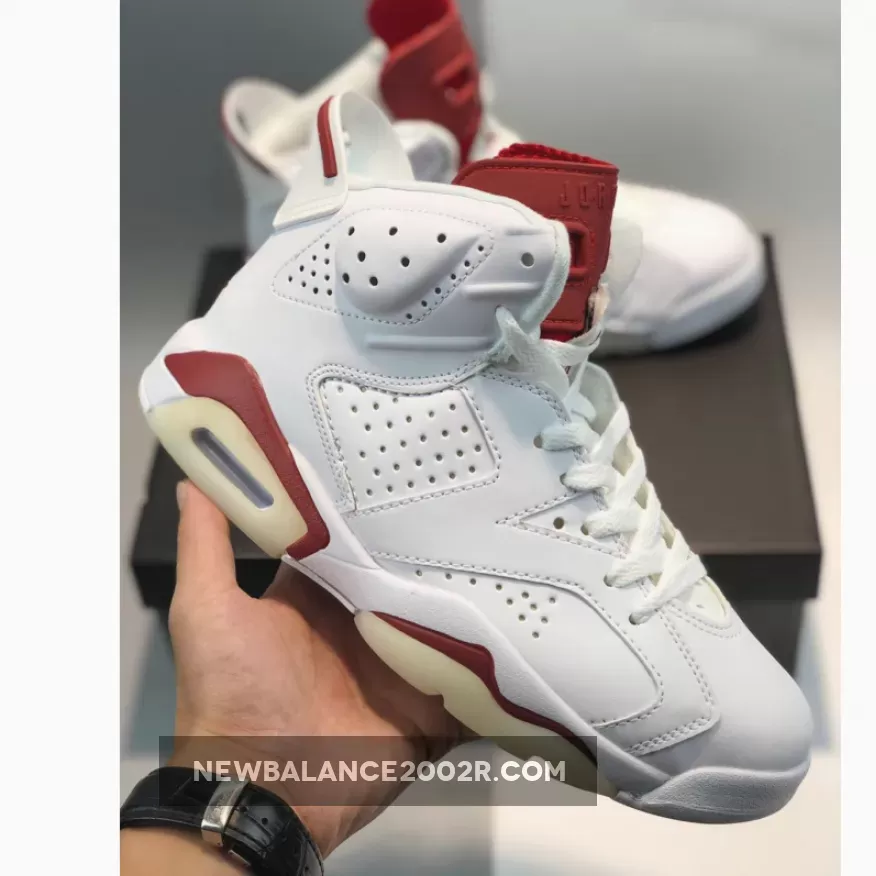 Air Jordan 6 'Maroon' Off White/New Maroon #air jordan maroon