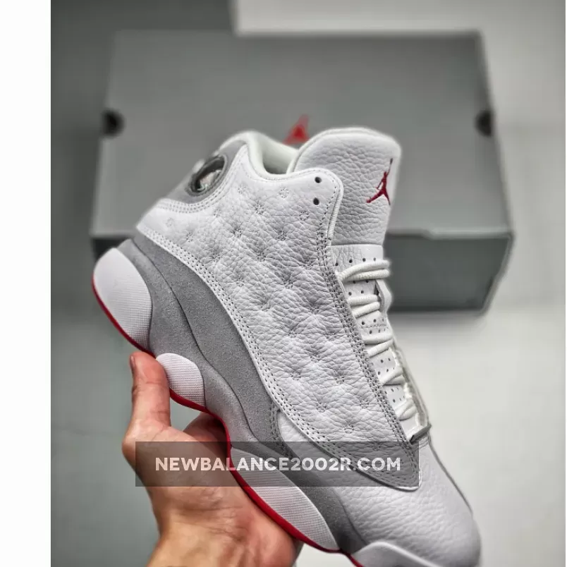 Air Jordan 13 White/True Red-Wolf Grey 414571-160