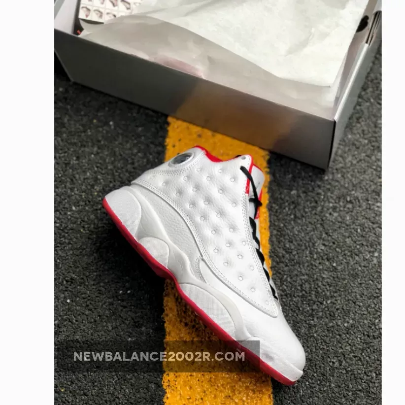 Air Jordan 13 "History of Flight" White/Metallic Silver-University Red | HISTORY FLIGHT
