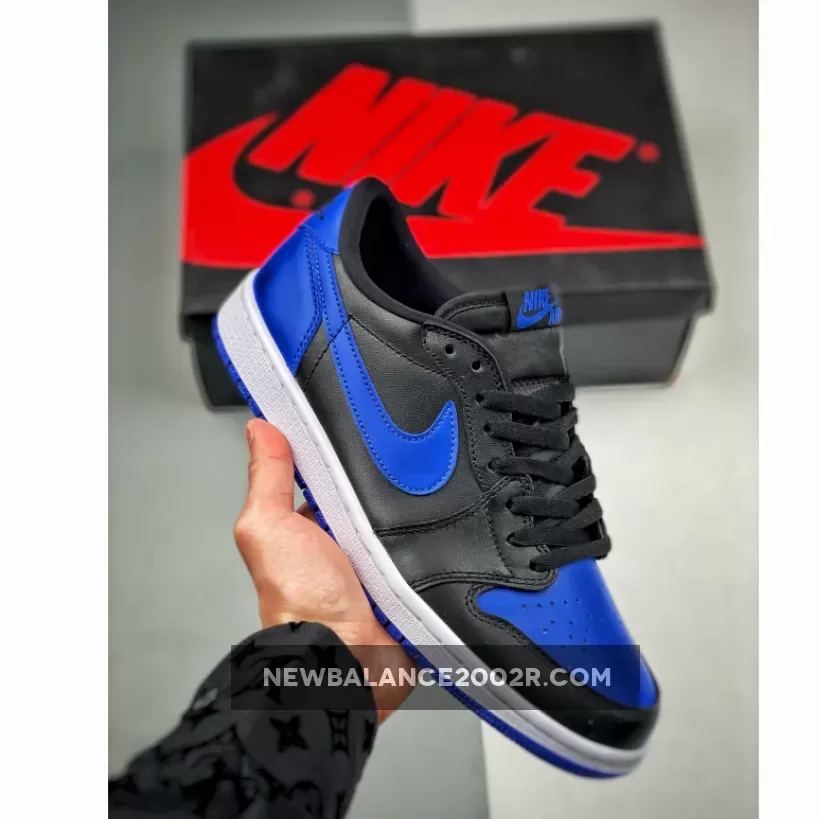 Air Jordan 1 Retro Low OG Black/Varsity Royal-Sai | Royal Blue Low