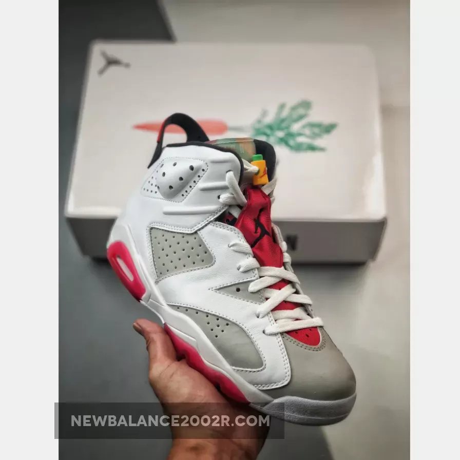 Air Jordan 6 'Hare' Neutral Grey/White-True Red-Black - hare 6s