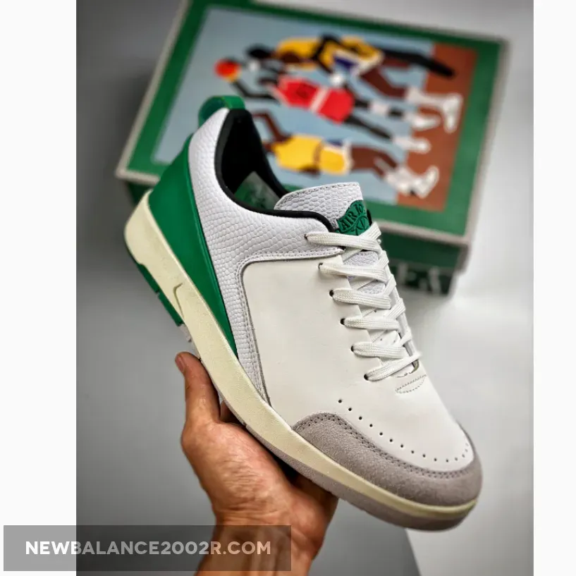 2023-se Nina Chanel Abney x Air Jordan 2 Low White Green