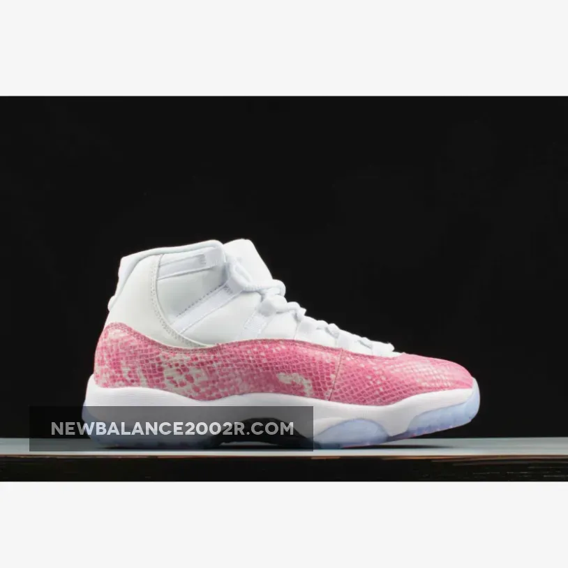 Air Jordan 11 High "Pink Snakeskin" White/Watermelon-Black Air Jordan 11 High "Pink Snakeskin" White/Watermelon-Black