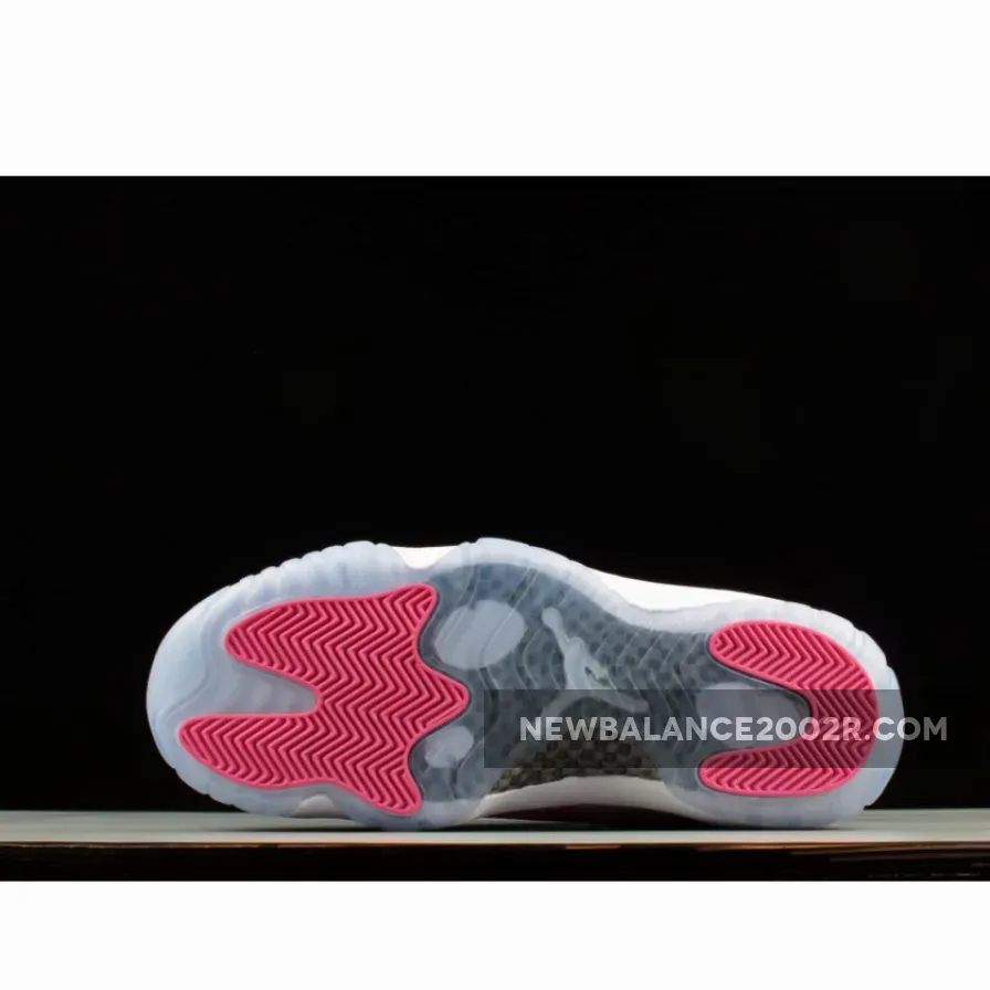 Air Jordan 11 High "Pink Snakeskin" White/Watermelon-Black Air Jordan 11 High "Pink Snakeskin" White/Watermelon-Black