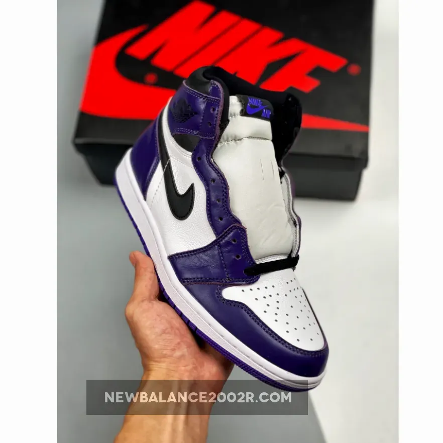 Jordan 1 Court Purple 2020 - Air Jordan 1 Purple And White