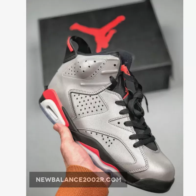 Air Jordan 6 JSP '3M Reflective Infrared' Reflective Silver/Black-Infrared Jordan Reflective CI4072-001