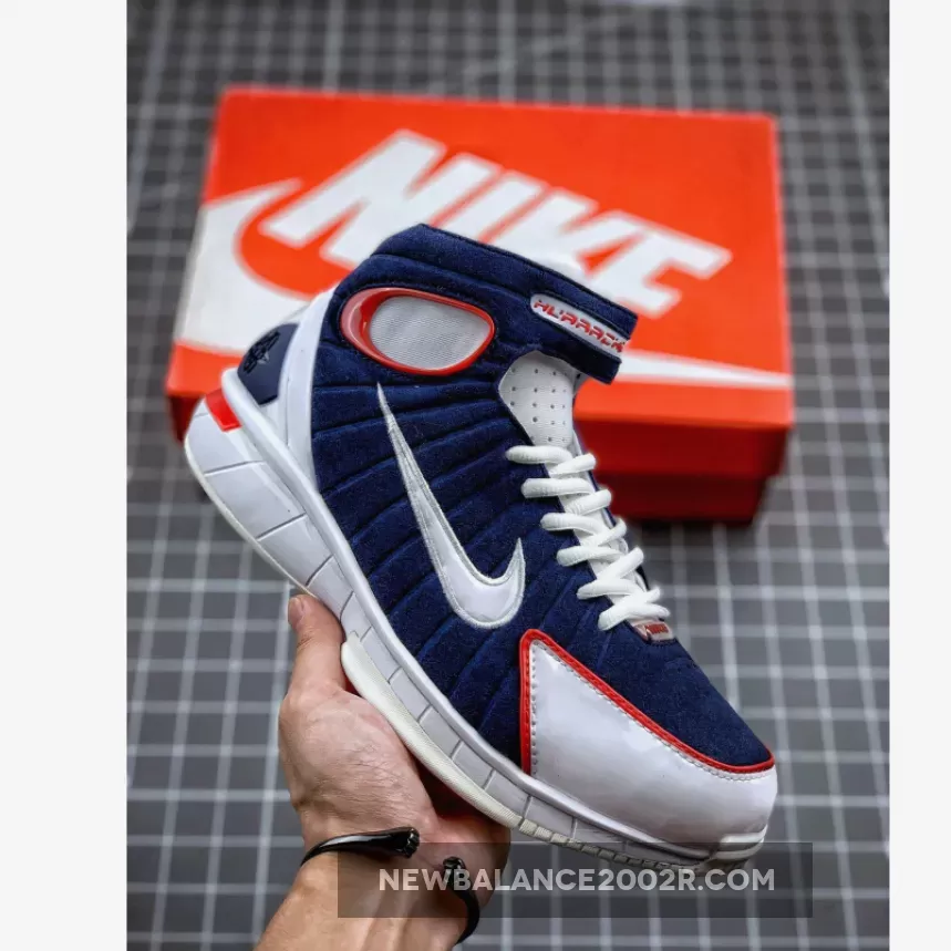 Nike Air Zoom Huarache 2K4 'USA' Navy-University Red-White / nike huaraches 2004