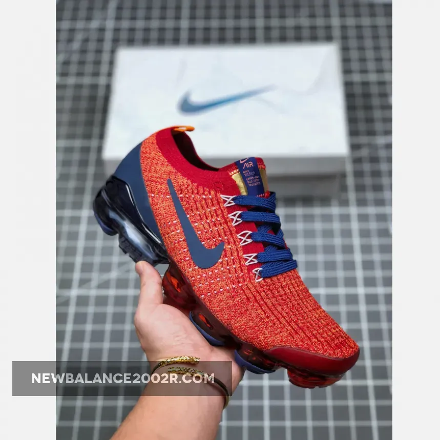 Nike Air VaporMax 3.0 Noble Red/Blue Void-Light Armory Blue #nike vapormax blue red