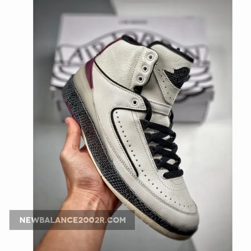 Jordan 2 Maniere - A Ma Maniére X Air Jordan 2 Airness Sail/Black-Burgundy Crush DO7216-100