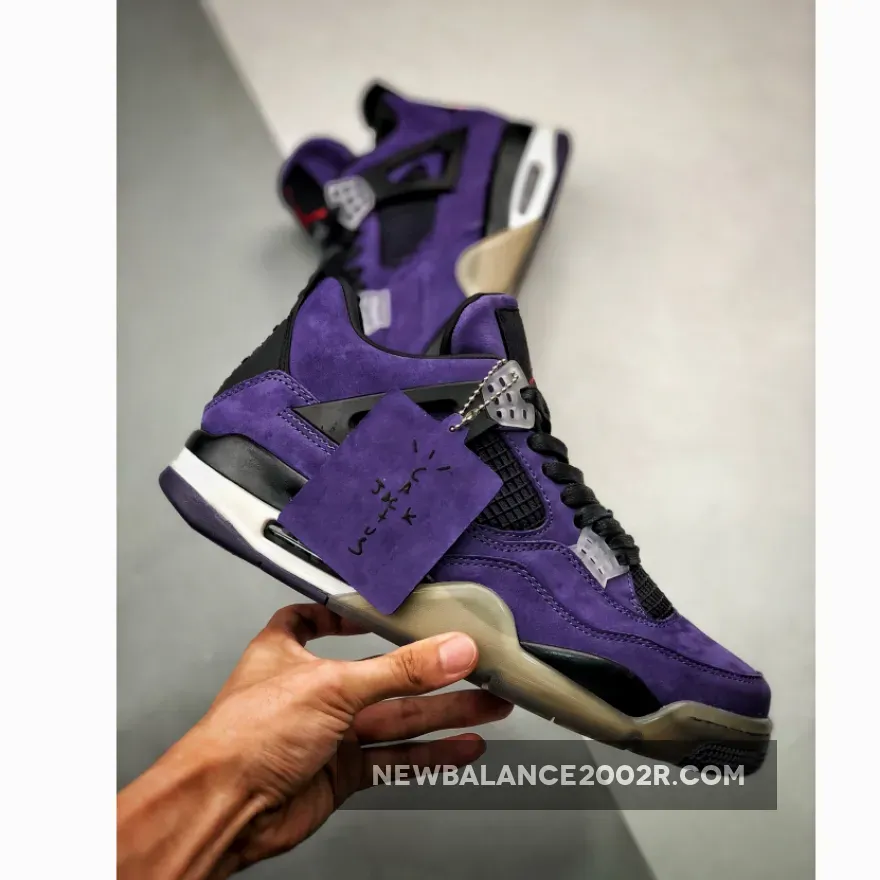 Travis Scott X Air Jordan 4 'Purple Suede' Restock