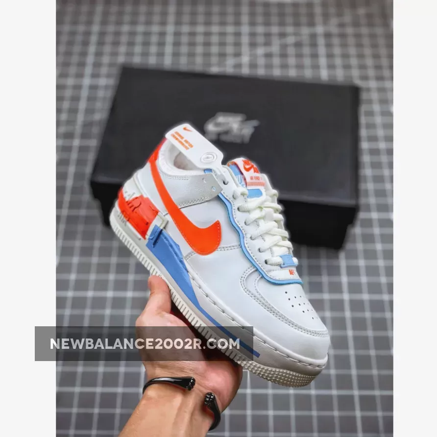 Nike Air Force 1 Shadow Summit White/Team Orange air force 1 shadow blue