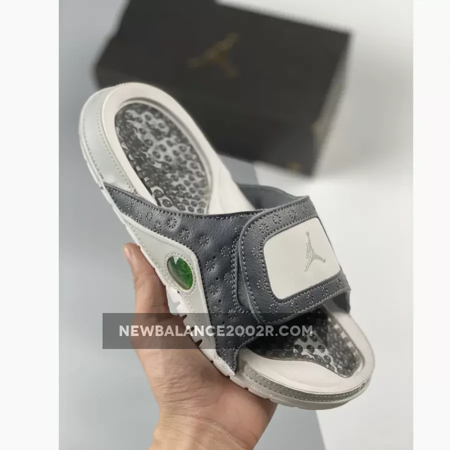 Restock Jordan Hydro 13 Retro Slide Dark Grey/Metallic Silver 684915-022