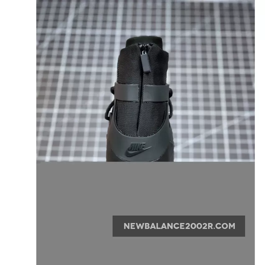 triple black fear of god nike