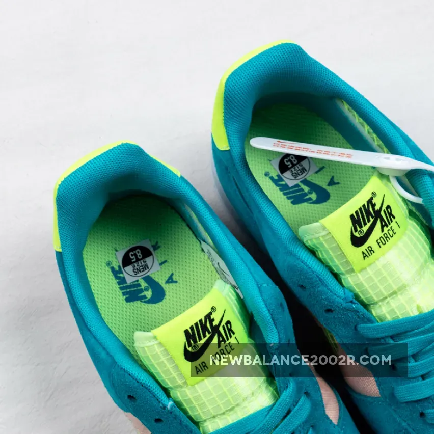 Nike Air Force 1 LV8 GS Oracle Aqua WMNS CJ4093-300 #transparent air force 1