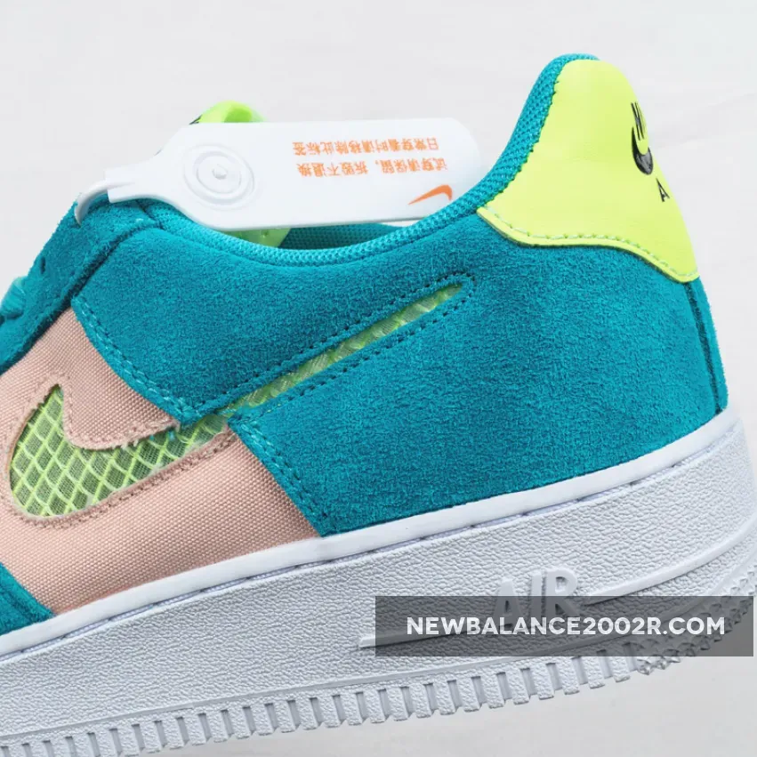 Nike Air Force 1 LV8 GS Oracle Aqua WMNS CJ4093-300 #transparent air force 1
