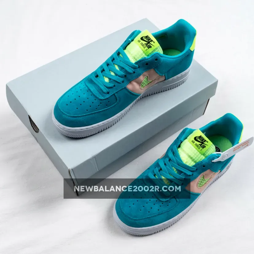 Nike Air Force 1 LV8 GS Oracle Aqua WMNS CJ4093-300 #transparent air force 1