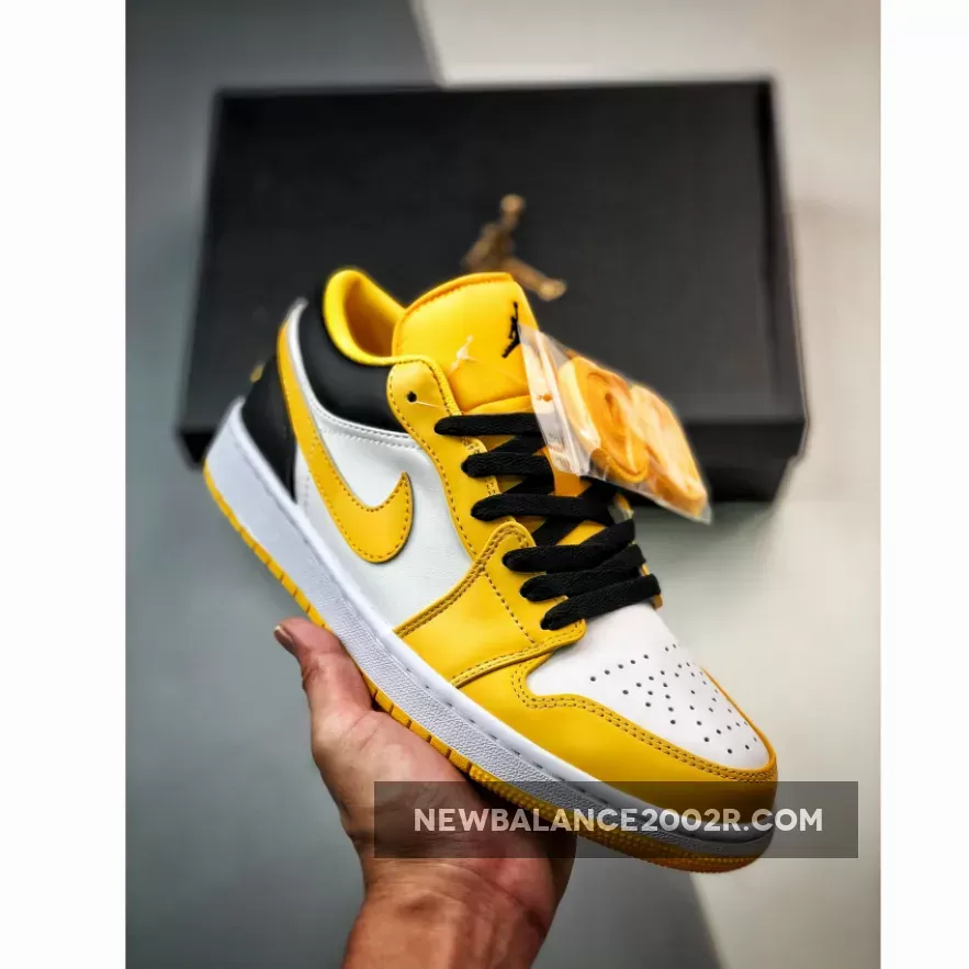 Air Jordan 1 Low 'Taxi' University Gold/White/Black / University Yellow Jordan 1 553560-701