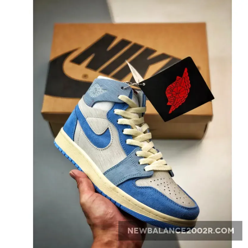 Air Jordan 1 High Zoom CMFT Phantom University Blue 2 Blue