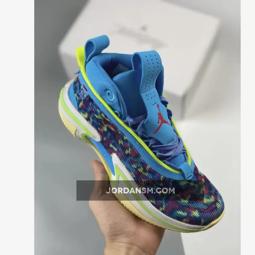 Air Jordan 36 "Luka" Laser Blue/Pink Prime/Black DN6155-430