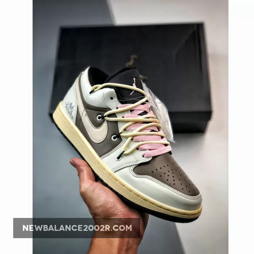 Air Jordan 1 Low White Brown For Sale