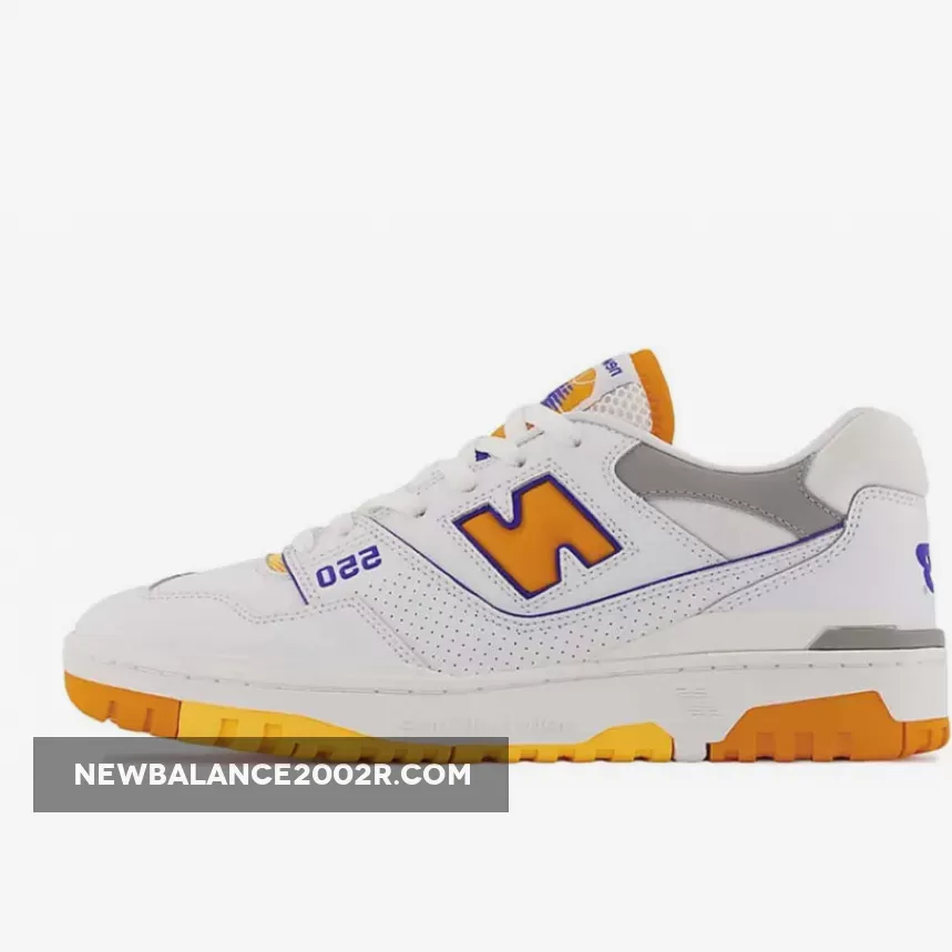 New Balance 550 'Lakers' White Yellow / yellow and white new balance
