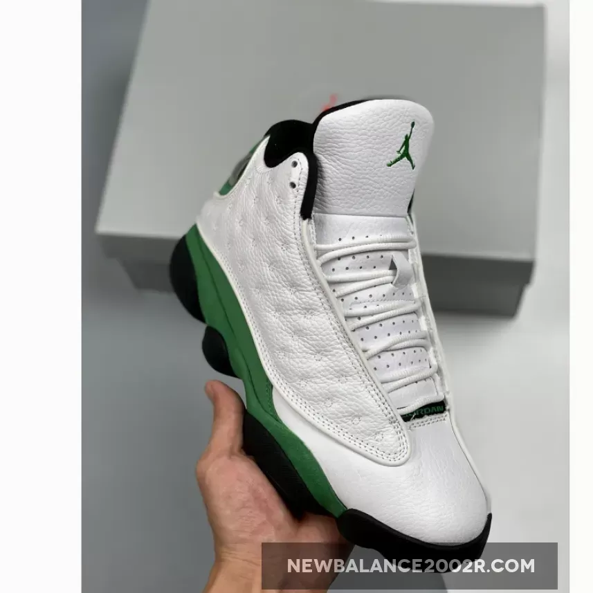 Air Jordan 13 White/Black-Lucky Green DB6537-113