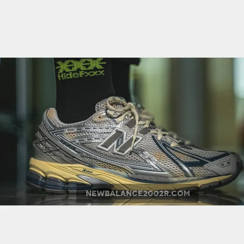 thisisneverthat x New Balance 1906R 'Grey/Metallic Silver' #new balance 1906 thisisneverthat