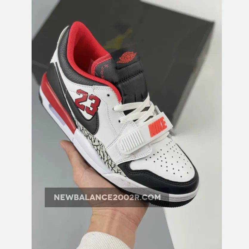 Jordan Legacy 312 Low "23" White/Black-Red | jordan 23 red