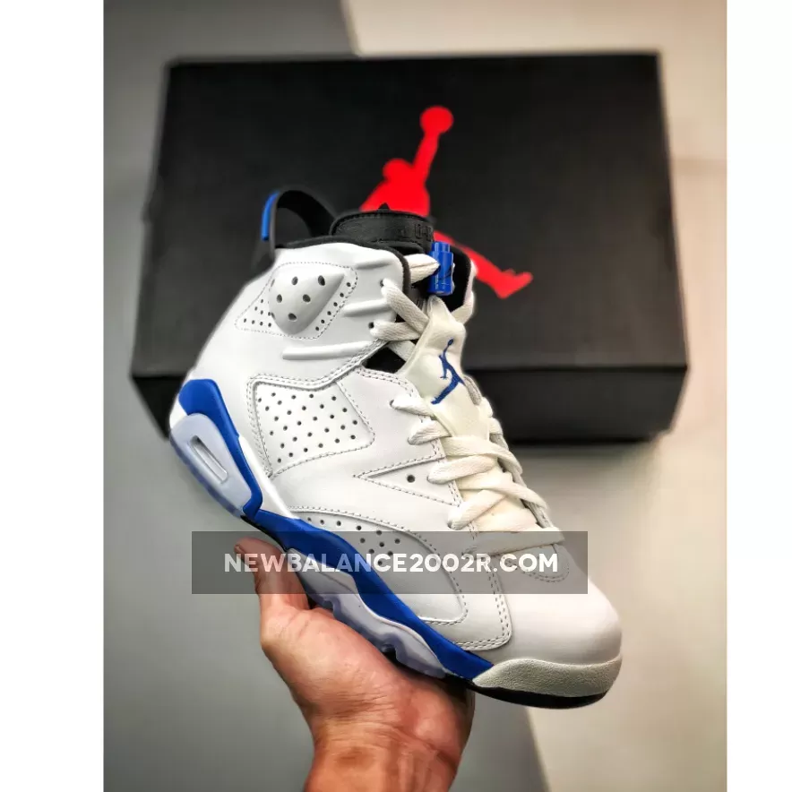 Air Jordan VI (6) Retro "Sport Blue" 384664-107