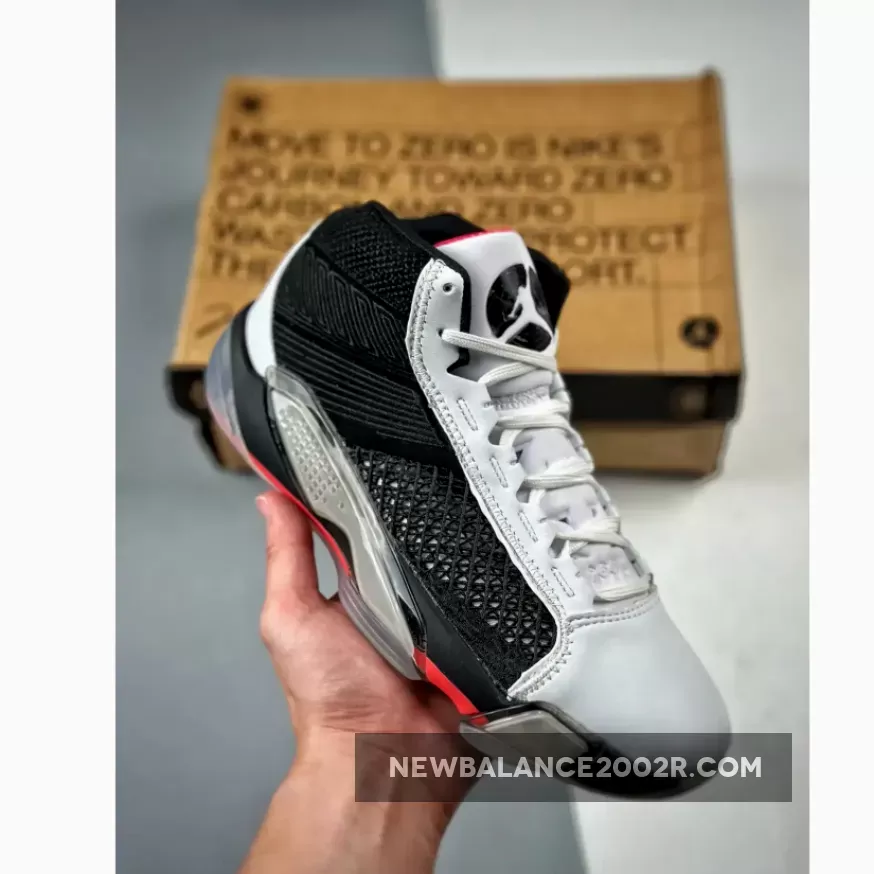 Air Jordan 38 Fundamental White/Black-Siren Red DZ3356-106