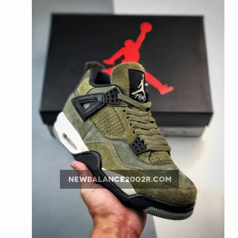 Air Jordan 4 SE Craft 'Medium Olive' - Jordan 4 Army Green FB9927-200