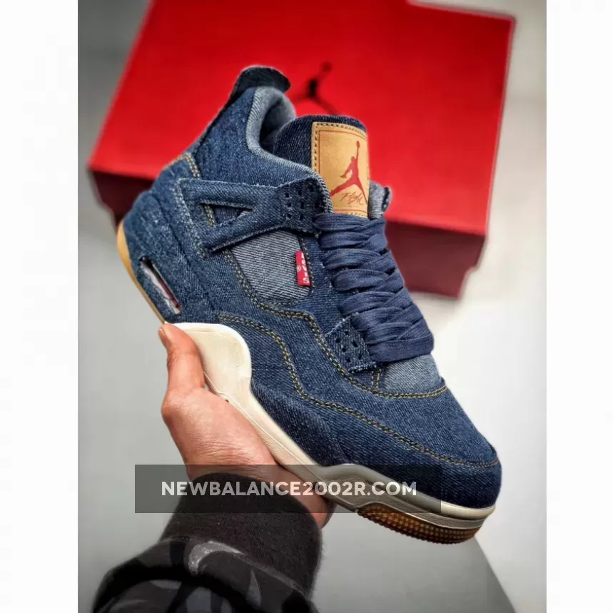 Jordan 4 Retro Levis Denim (Tag with Levis Logo) AO2571-401