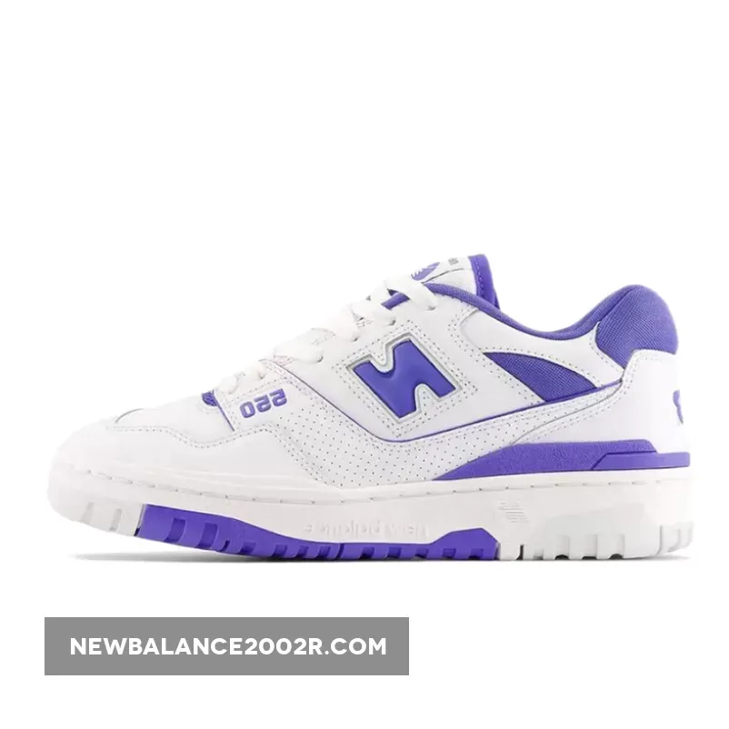 New Balance 550 Purple White BBW550WB / white aura
