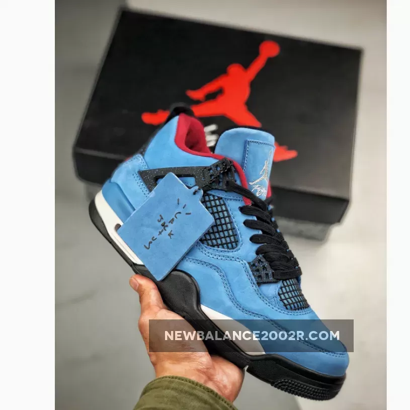 travis scott jordan 4 university blue