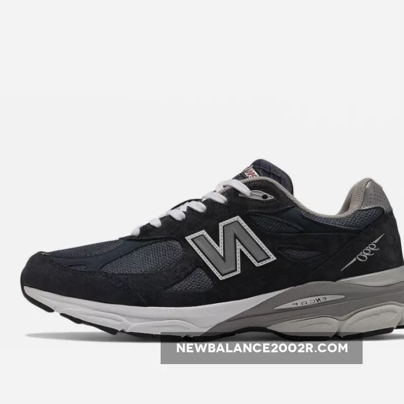 New Balance 990v3 Navy White - new balance windbreaker jacket