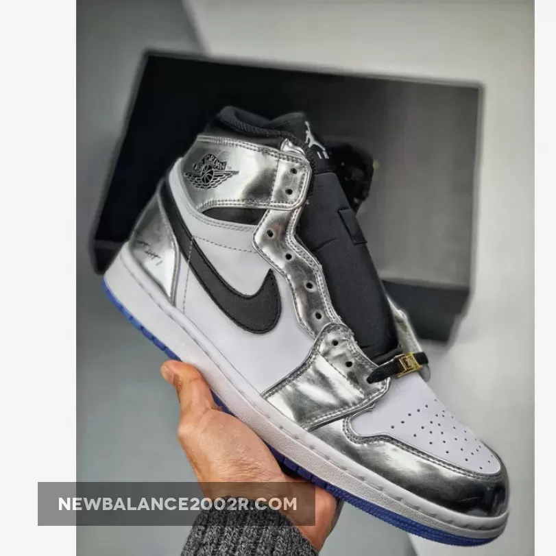 Air Jordan 1 High ‘Pass The Torch’ Chrome/White-Turbo Green-Black / Jordan 1 Kawhi AQ7476-016