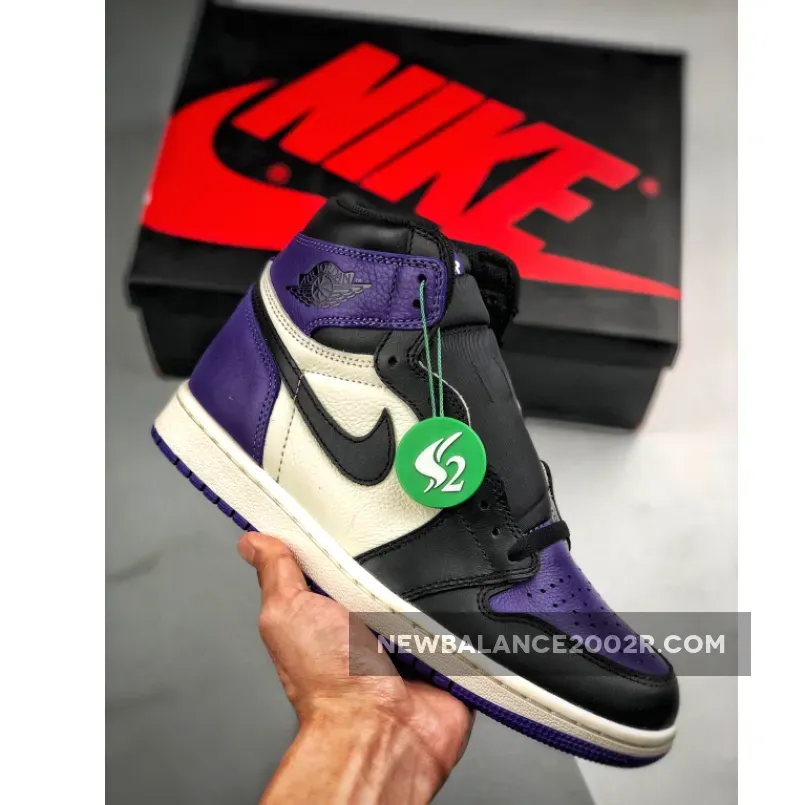 Air Jordan 1 Retro High OG Court Purple/Sail-Black | CORE PURPLES
