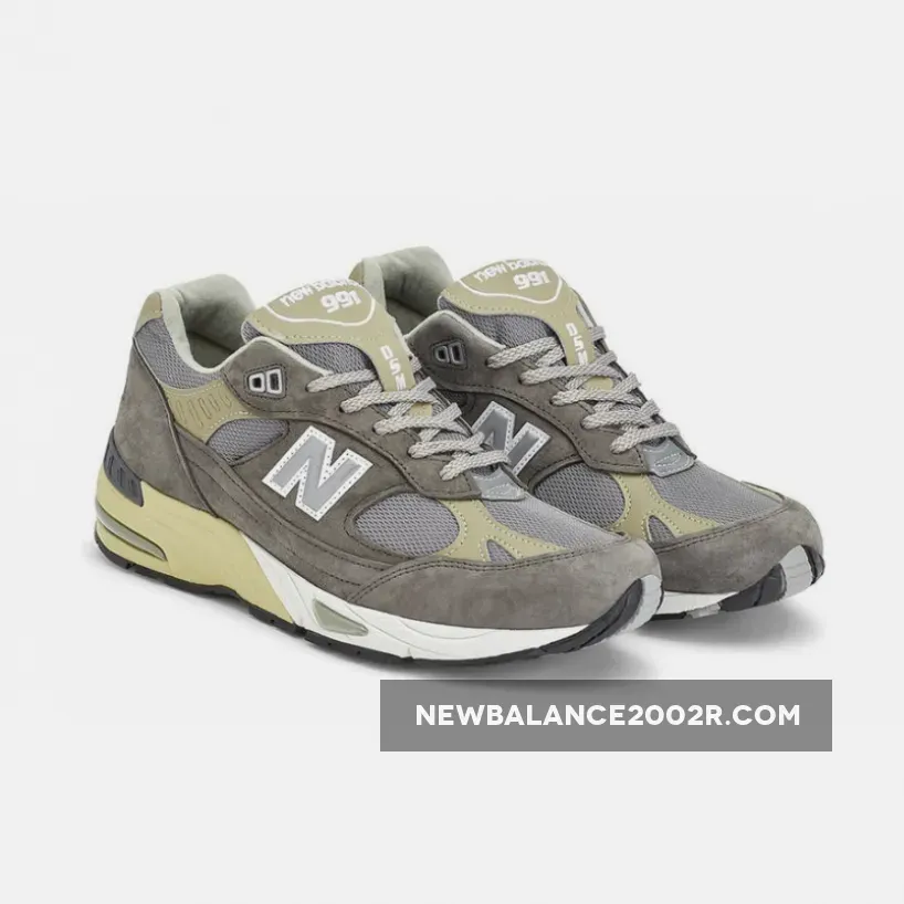 Dover Street Market x New Balance 991 Grey/Sail-Tan / new balance dover street