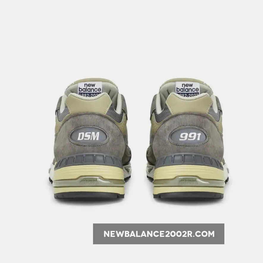 Dover Street Market x New Balance 991 Grey/Sail-Tan / new balance dover street