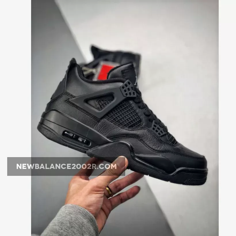 Air Jordan 4 Retro "Black Cat" Black/Black-Light Graphite