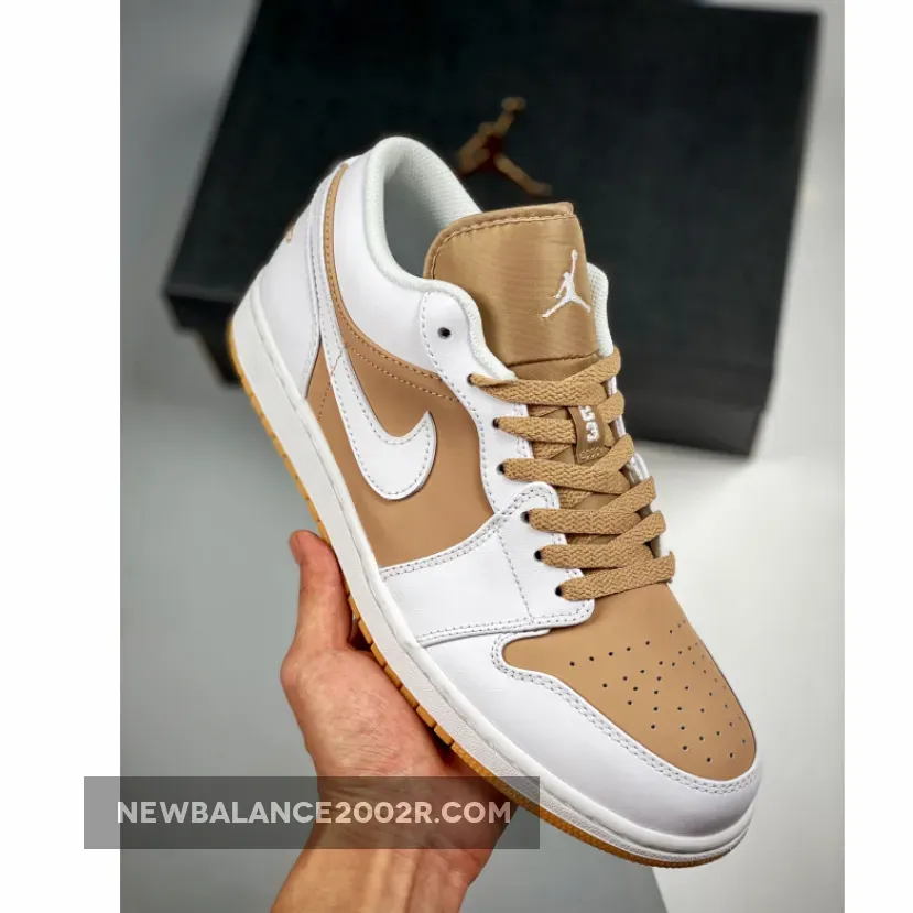 Air Jordan 1 White Tan / Air Jordan 1 Low White Tan Gum DN6999-100