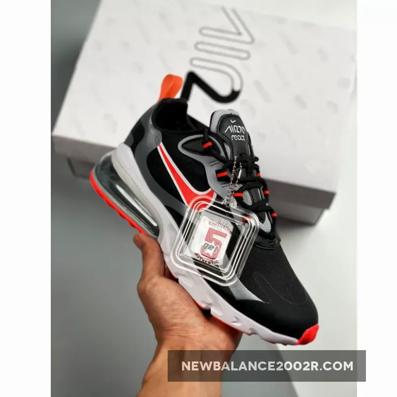 Nike Air Max 270 React Black Silver Red CT1646-001 Online