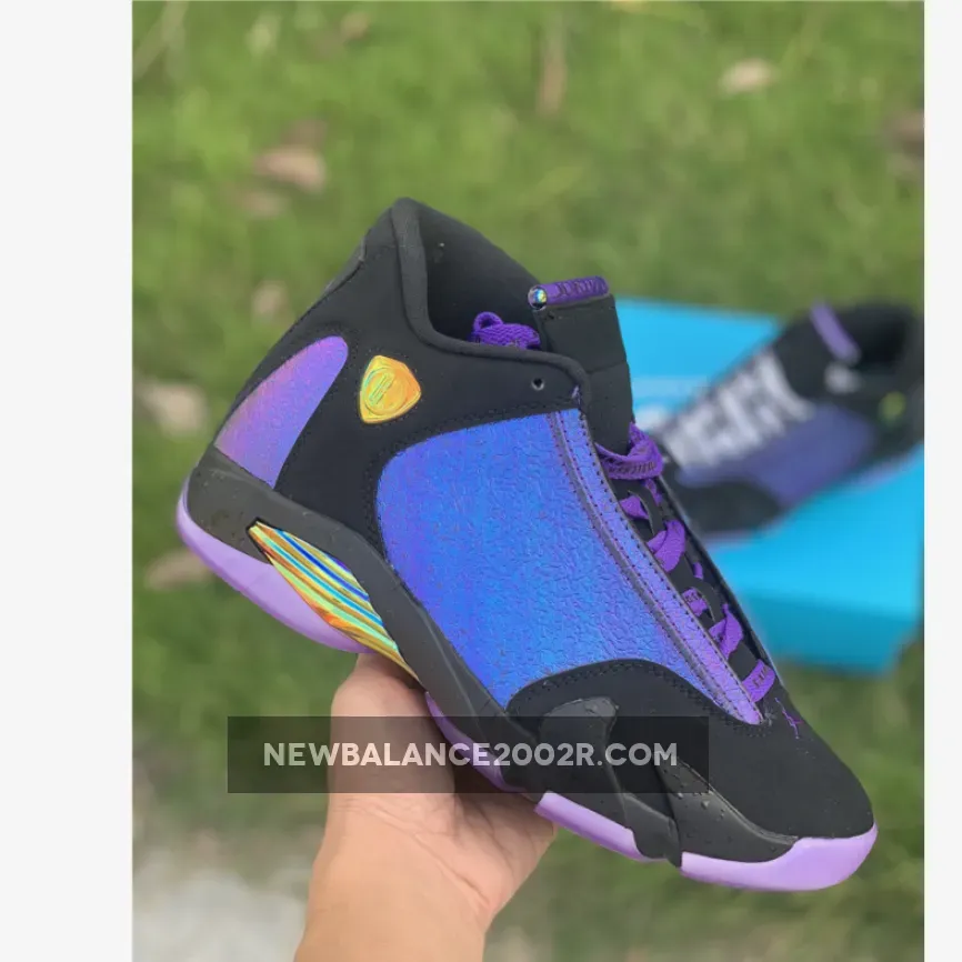 Air Jordan 14 'Doernbecher' Black/Court Purple-Multi-Color-White - doernbecher 14