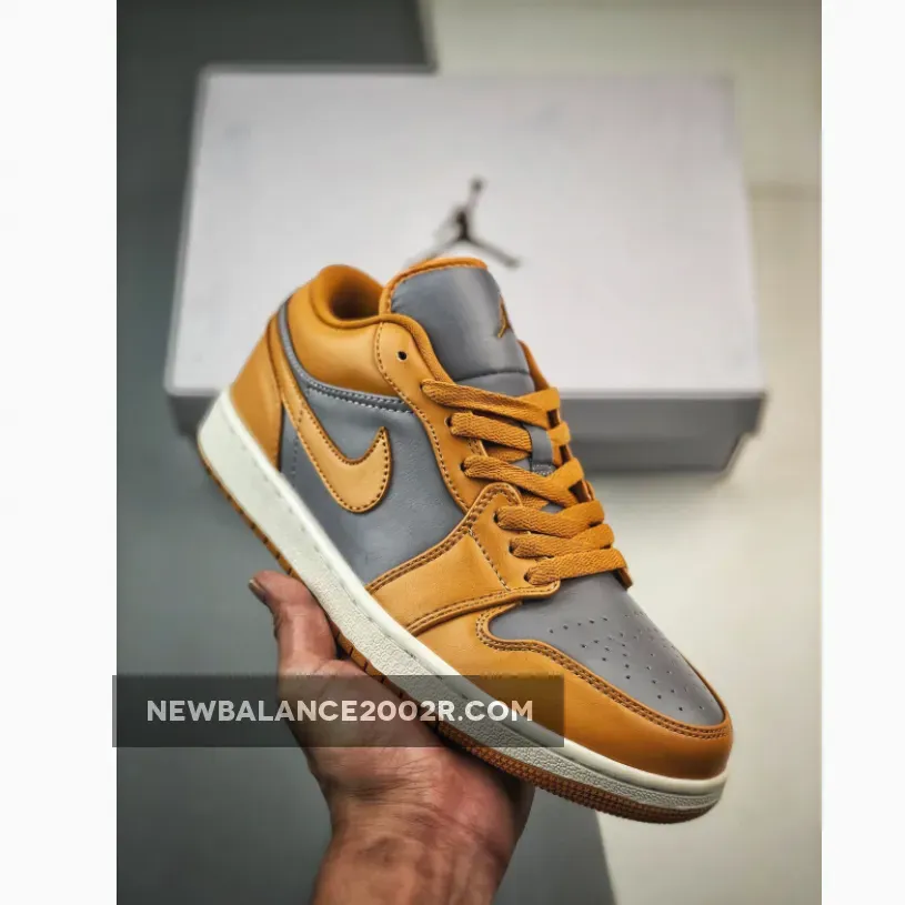 Air Jordan 1 Low Cement Grey/Chutney-Sail DC0774-020 / jordan 1 low curry