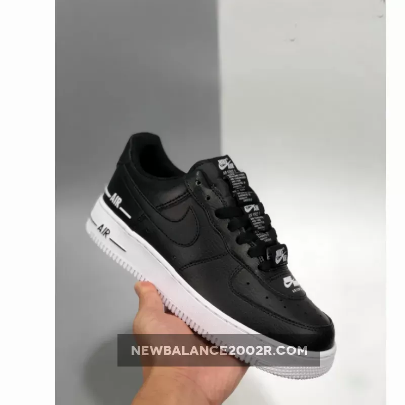 Nike Air Force 1 'Double Air' Black CJ1379-001 Restock