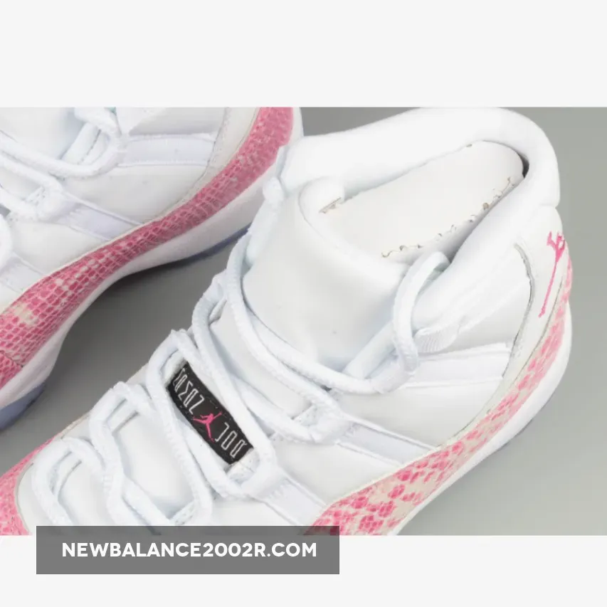 Air Jordan 11 High "Pink Snakeskin" White/Watermelon-Black Air Jordan 11 High "Pink Snakeskin" White/Watermelon-Black