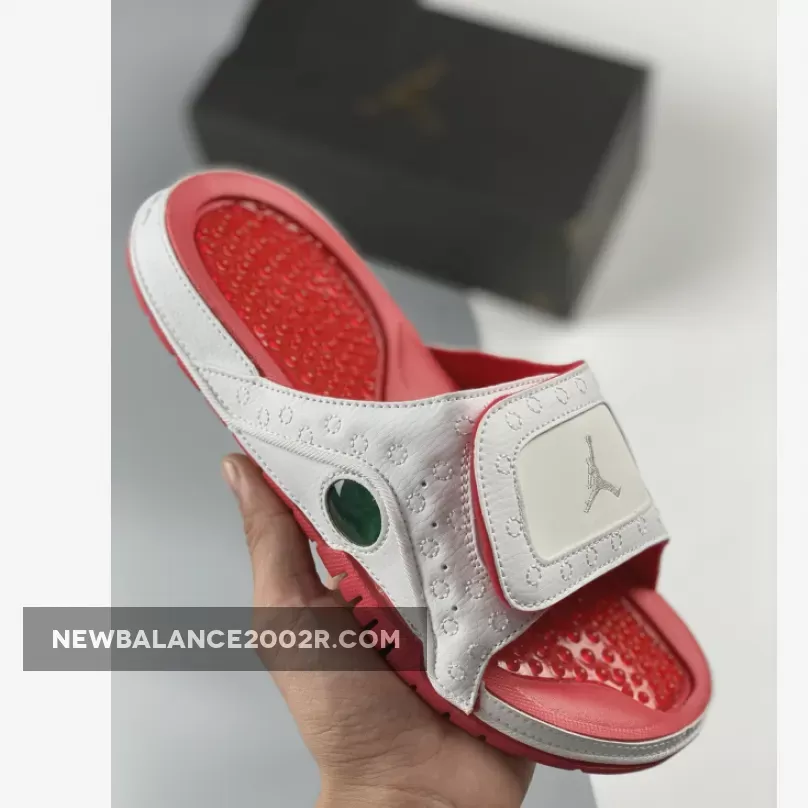 jordan hydro 13 slide white red / Jordan 13 Hydro 684915-121