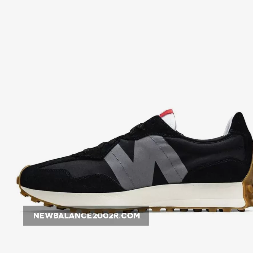 New Balance 327 Black Castlerock - black castlerock new balance