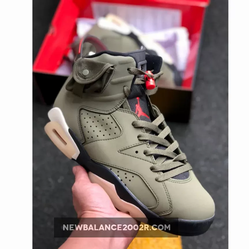 Jordan 6 Retro Travis Scott | jordan 6 olive CN1084-200